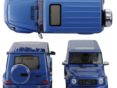 Mercedes-Benz G63 AMG 2019 3D Model
