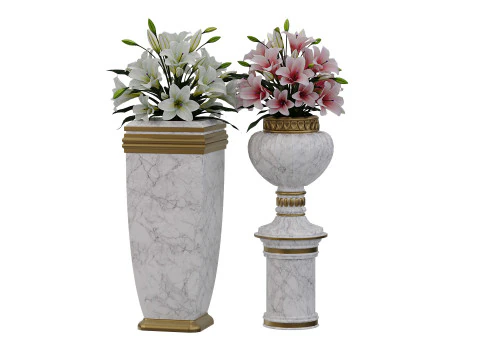 Florero decorativo Modelo 3D