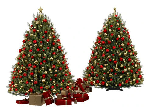 Christmas tree 2 3D Model