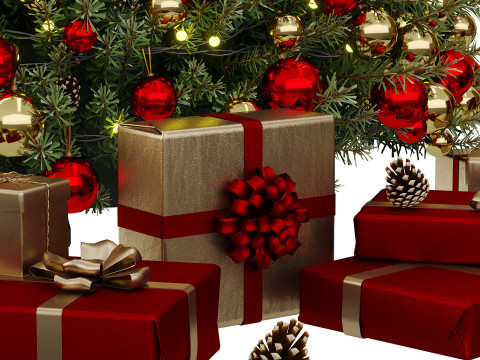 Christmas tree 2 3D Model