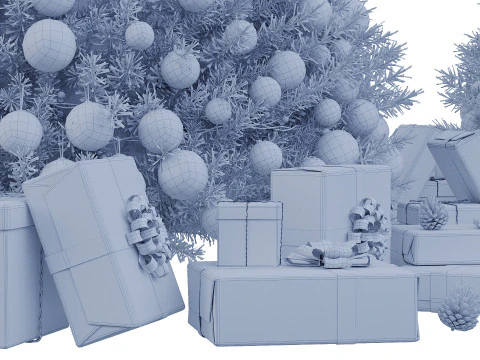 Christmas tree 2 3D Model