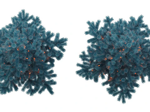 クリスマスツリー 4 3Dモデル