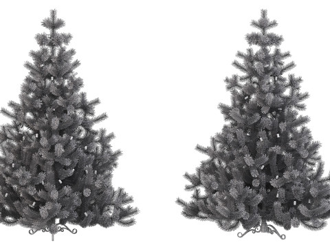 Christmas tree 4 3Dモデル