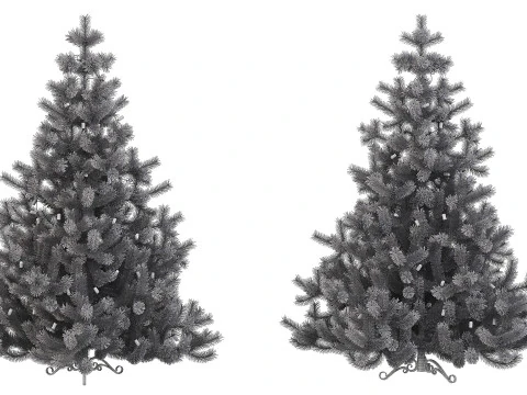 クリスマスツリー 4 3Dモデル