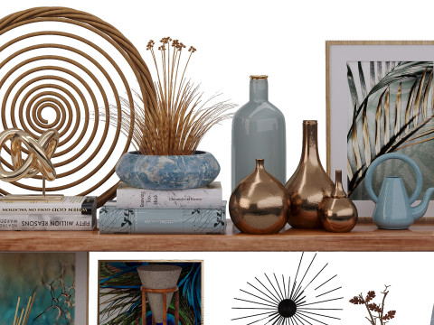 Decorative set 3D Model