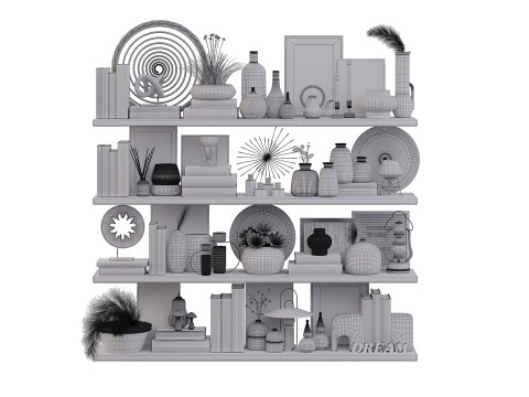 Decorative set 3D Model