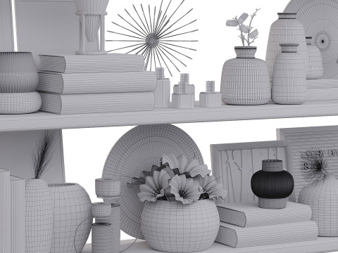 Decorative set 3D Model