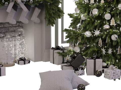 Christmas tree 5 3Dモデル