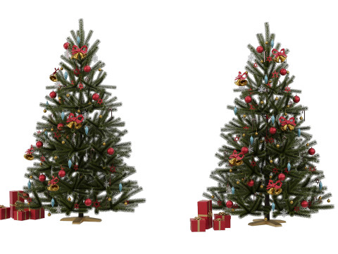 Christmas tree 6 3Dモデル