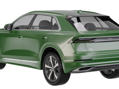 Audi Q8 2018 Modèle 3D