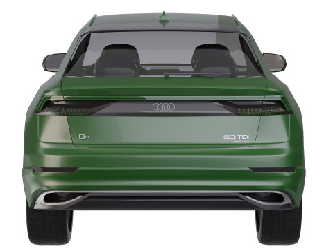 Audi Q8 2018 Modèle 3D