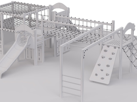 Kids playground 3D Model