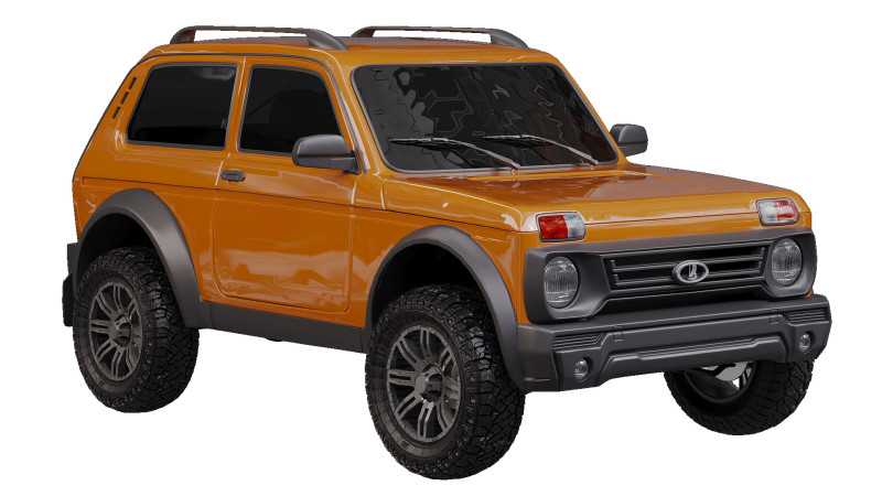 Lada Niva Bronto Modèle 3D .c4d .max .obj .3ds .fbx .stl .blend 