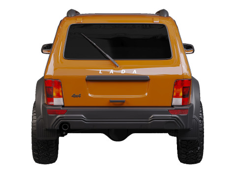 Lada Niva Bronto Modèle 3D
