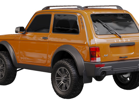 Lada Niva Bronto Modèle 3D