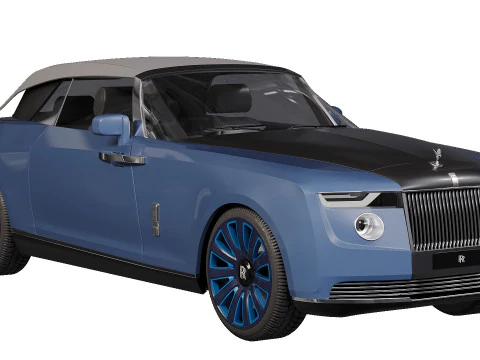 Limuzin Boat Tail 3D Model