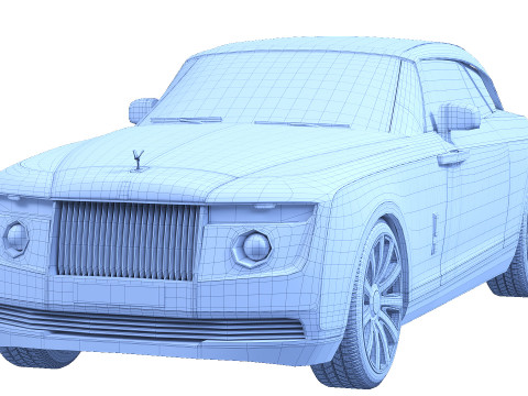 Limuzin Boat Tail 3Dモデル