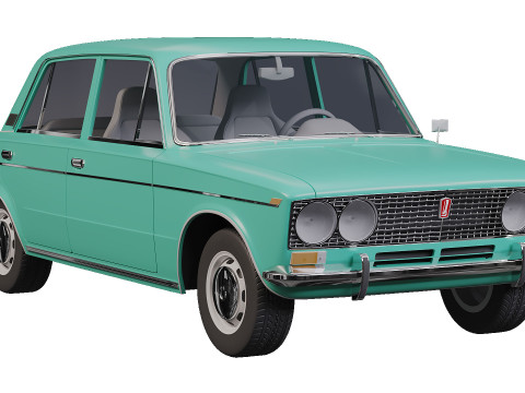 Vaz Lada 2106 3D Model