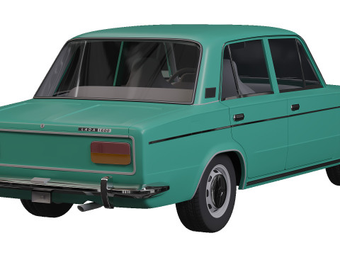 Vaz Lada 2106 3D Model