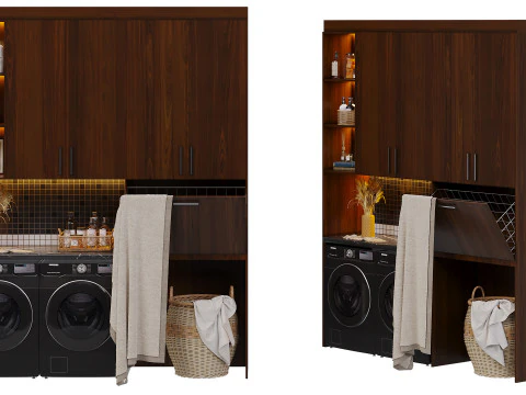 Wäscheset 3D Modell