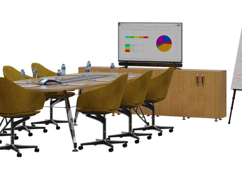 Meeting Room 3D Model