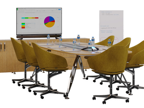 Meeting Room 3D Model
