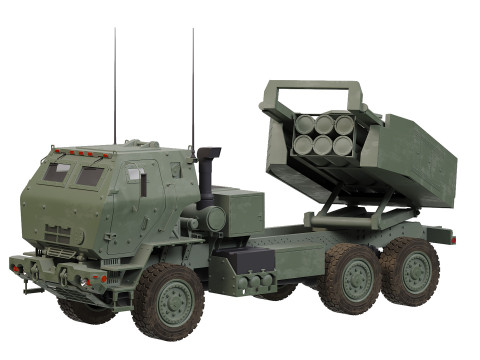 MLRS M142 HIMARS 3D Model