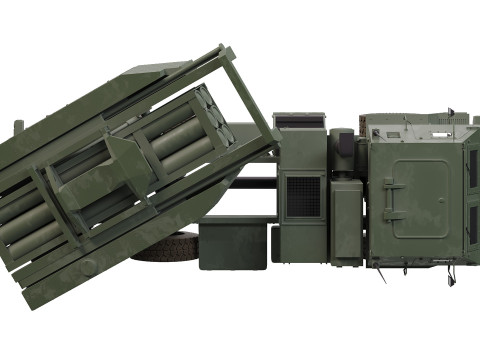 MLRS M142 HIMARS Modelo 3D