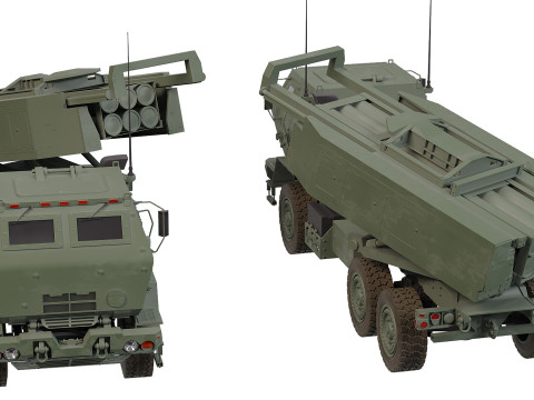 MLRS M142 HIMARS Modelo 3D