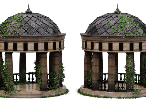 The old rotunda 3Dモデル