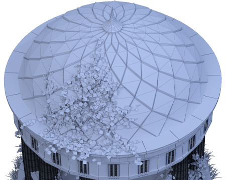 The old rotunda 3D 모델