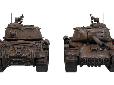 Soviet Tank IS2 3D 模型