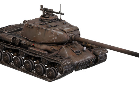 Soviet Tank IS2 3D 模型