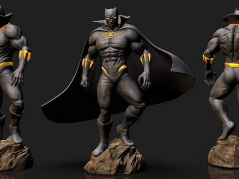 Black Panther STL 3D Model