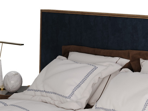 Bedroom 01 3D Model