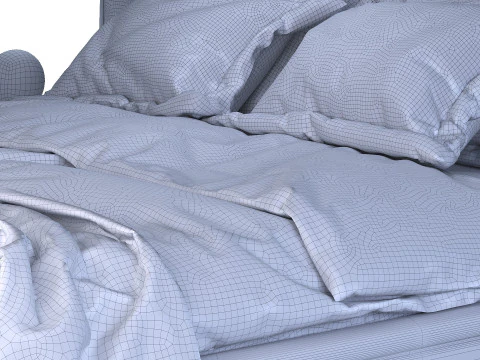 Bedroom 01 3D Model