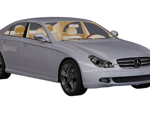 Mercedes CLS500 3D Model