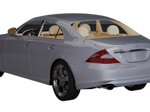 Mercedes CLS500 3D Model