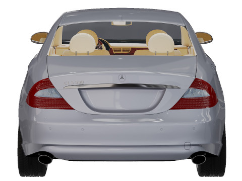 Mercedes CLS500 3D Model