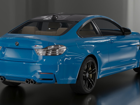 2019 Sedan M4 Model 3D