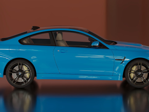 2019 Sedan M4 Model 3D