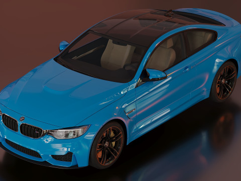 2019 Sedan M4 Model 3D