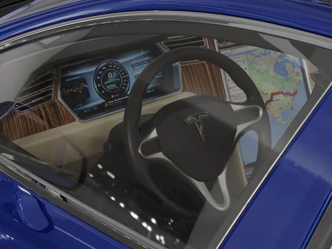 Tesla Model S 3D Model
