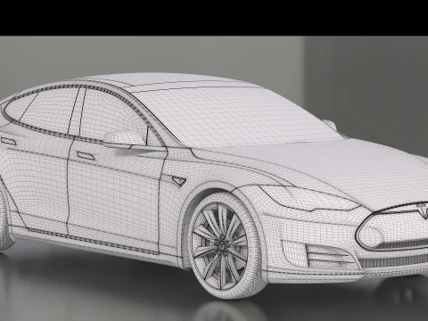 Tesla Model S 3D Model