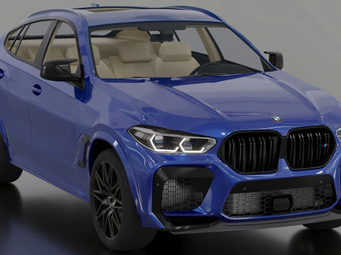 X6M F96 Competition 3D Model