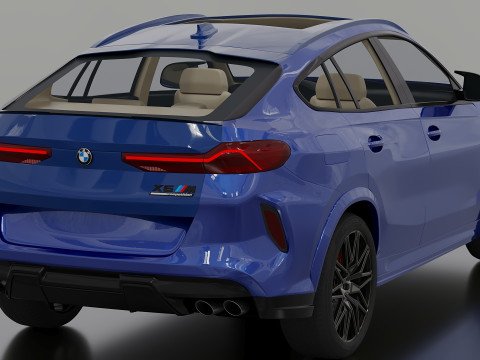 X6M F96 Competition 3D Model