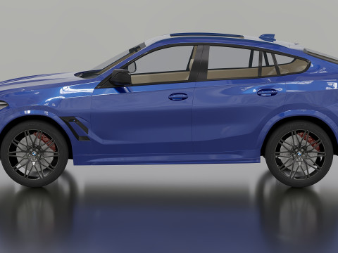 X6M F96 Competition 3D Model