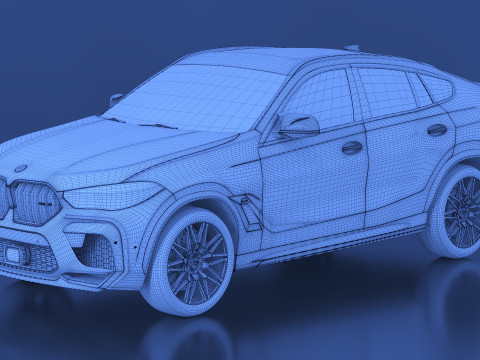 X6M F96 Competition 3D Model