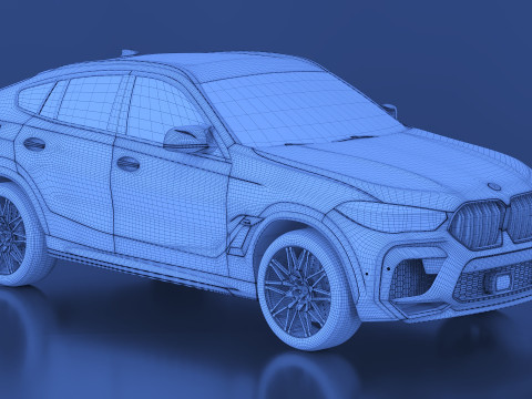 X6M F96 Competition 3D Model