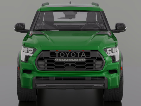 2023 Toyota Sequoia 3D मॉडल